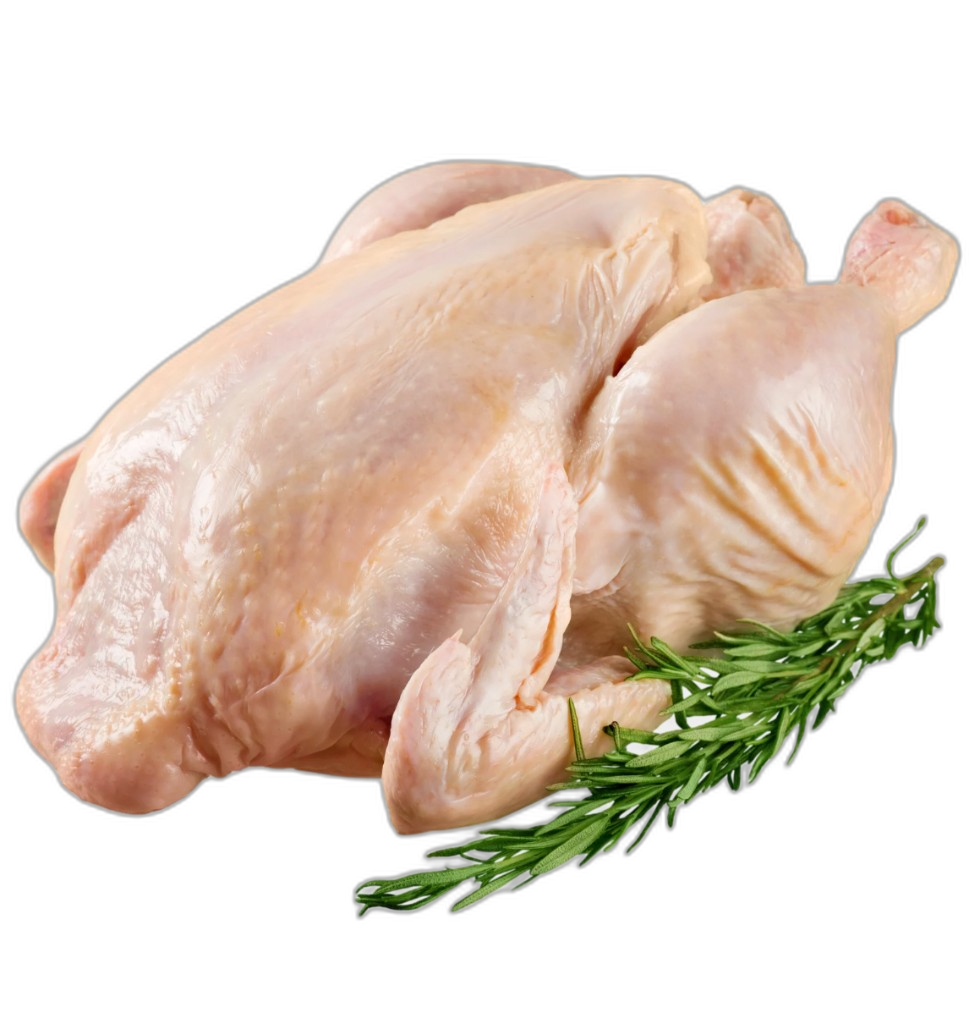Poulet entier frais